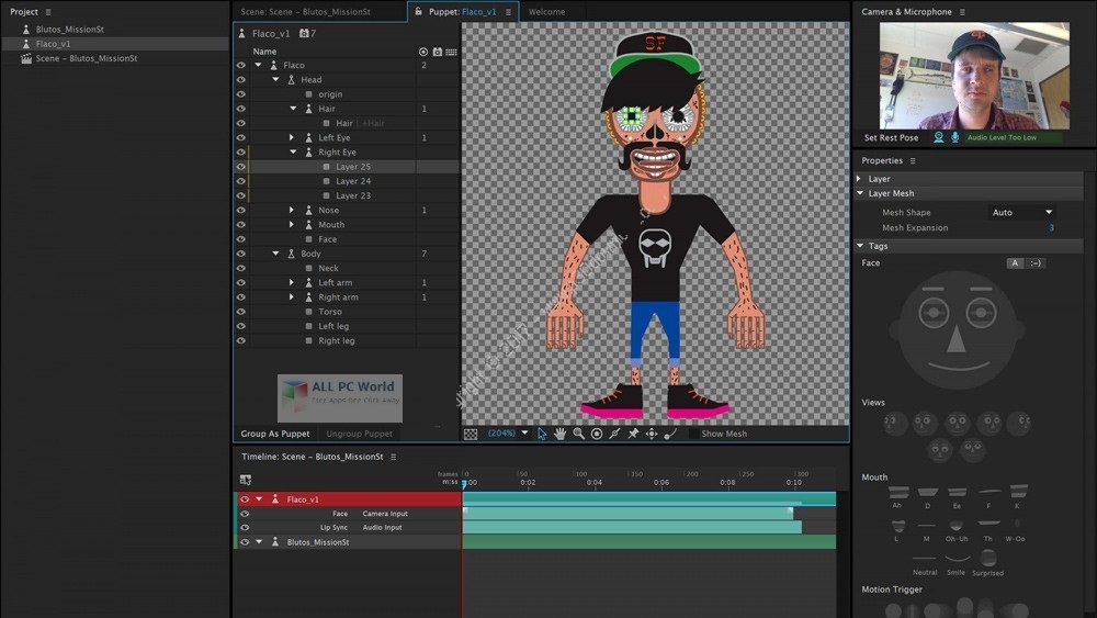 Adobe Character Animator CC 1.5.0 download